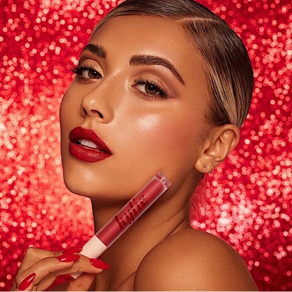 Kylie Cosmetics RED VELVET Liquid Lipstick from The Holiday Collection Vault 💋 - Picture 5 of 7